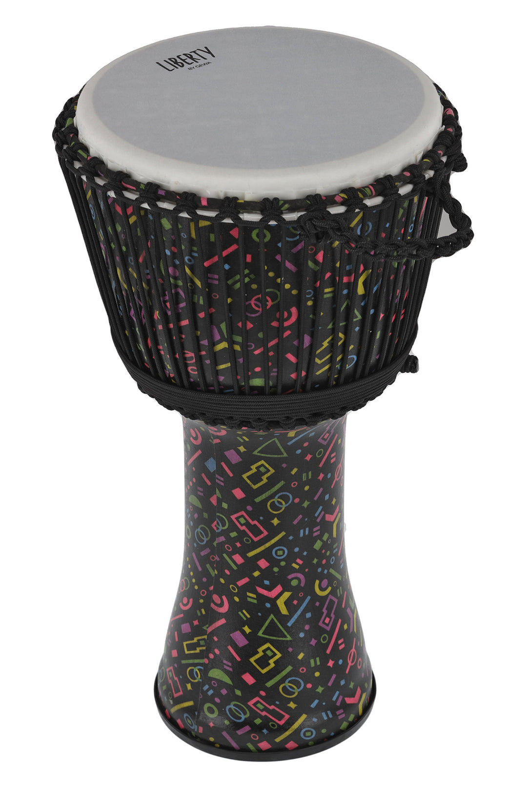 GEWA Djembé Liberty Series accordato con corde - 12" Crazy Neon
