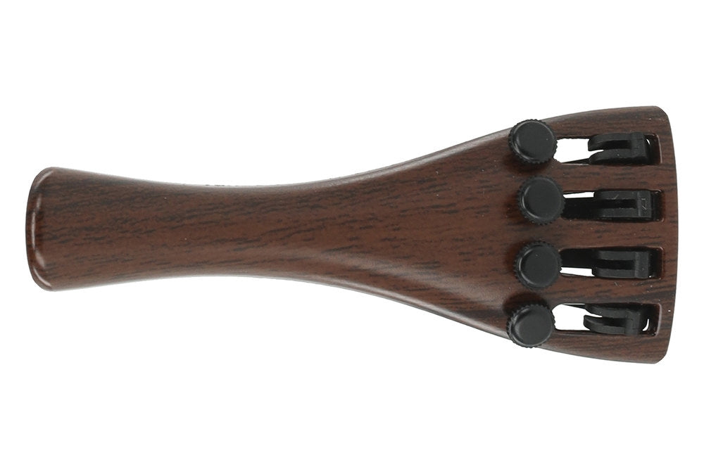 Wittner cordiera per violino 1/8, 4 fine-tuner, colore palissandro