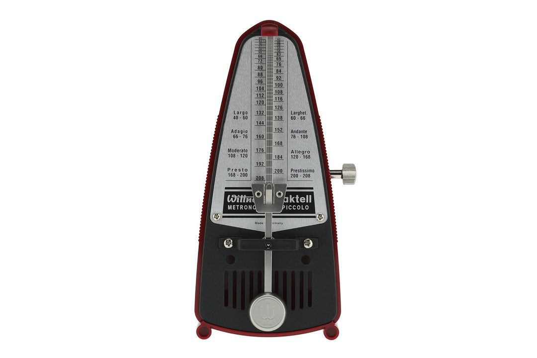 Wittner Metronome Metronomo Piccolo - Rosso rubino 834