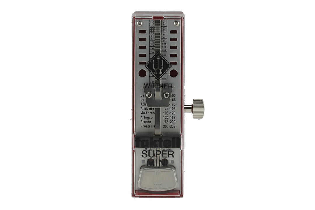 Metronomo Wittner Super Mini - Rosso rubino 884051