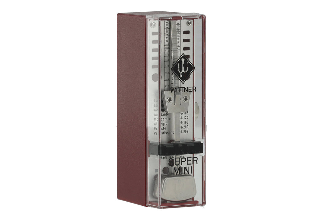Metronomo Wittner Super Mini - Rosso rubino 884051