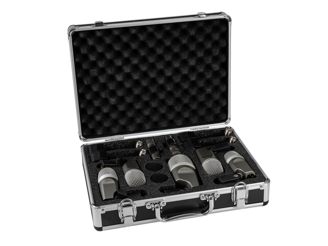 OMNITRONIC MIC 77-7LMH MK2 Set di microfoni per batteria