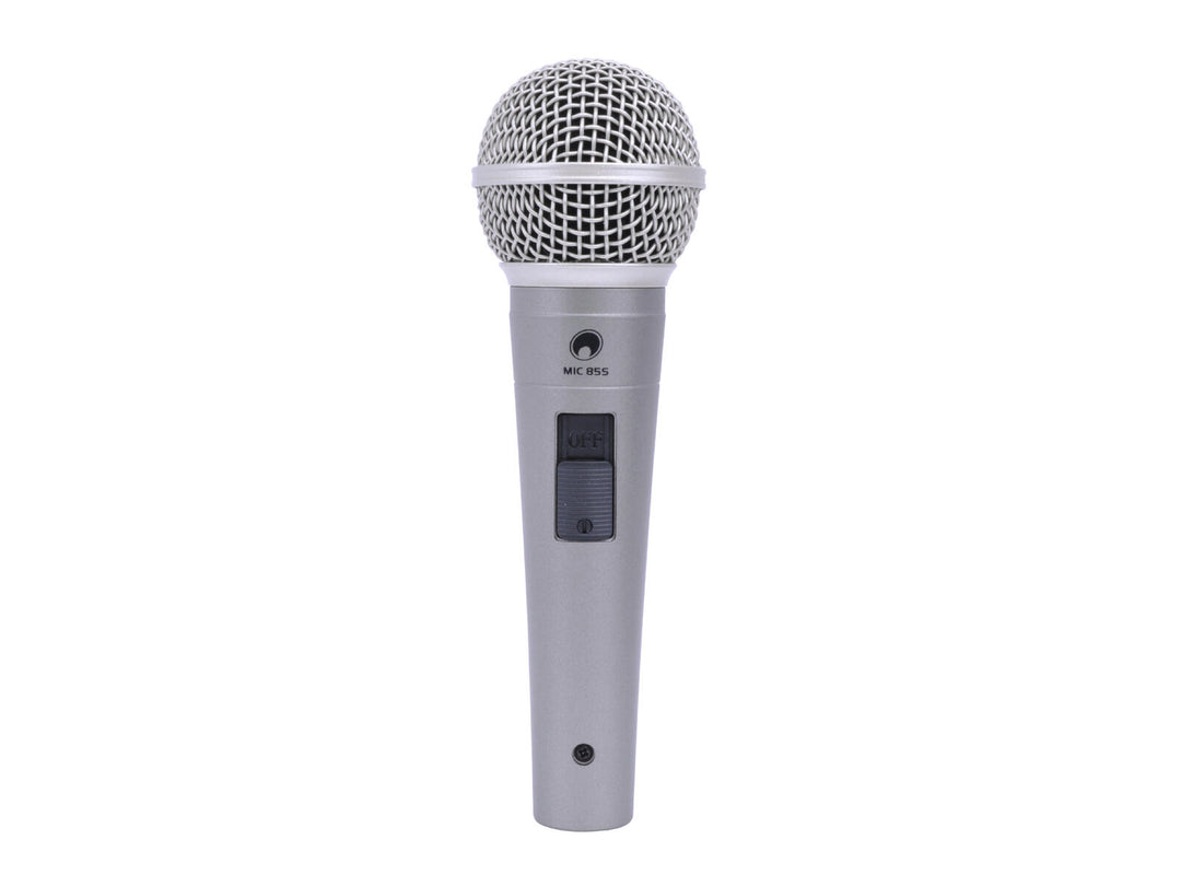 Microfono dinamico OMNITRONIC MIC 85S con interruttore