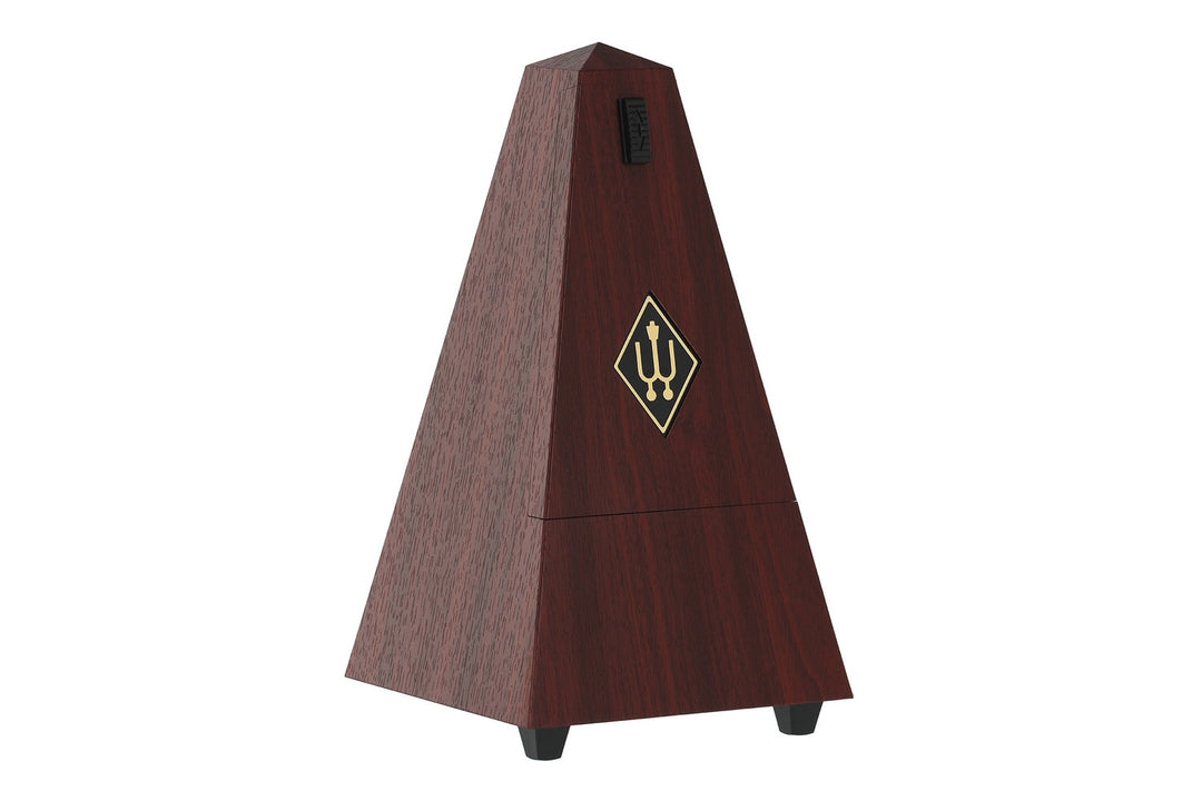 Wittner Metronomo forma piramidale - venatura mogano 845111