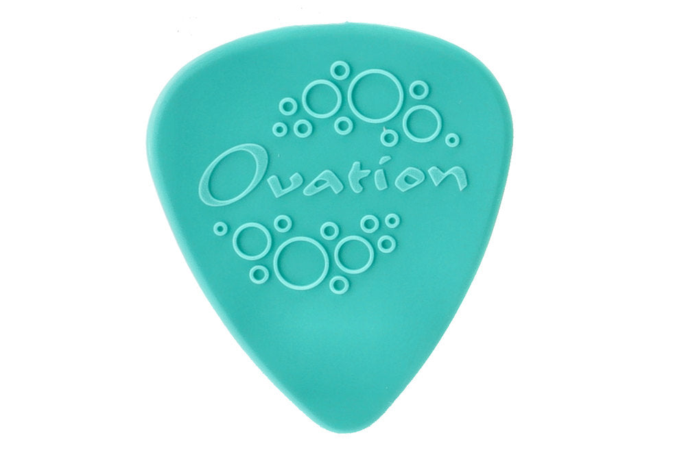 Plettri Ovation Diamond Grip Sharp Tip 1,00 mm, grey, 7 pezzi