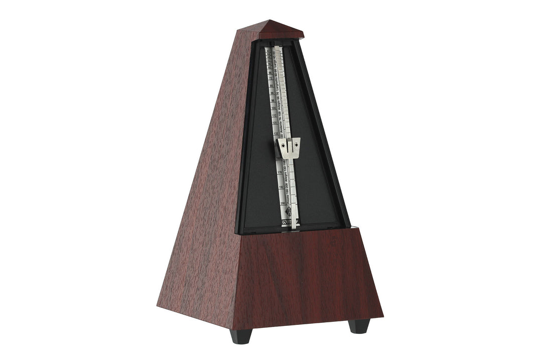 Wittner Metronomo a forma di piramide - venatura mogano 855111