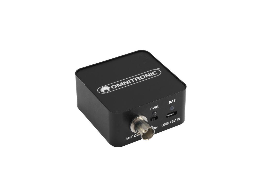 OMNITRONIC AAB-10 Booster per antenna attivo, alimentato a batteria