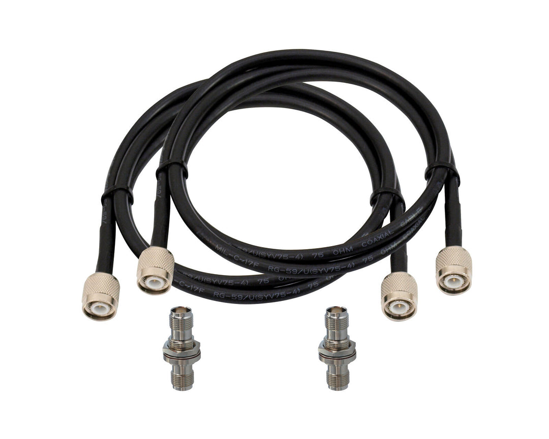 OMNITRONIC Cavo antenna TNC Set 10 m