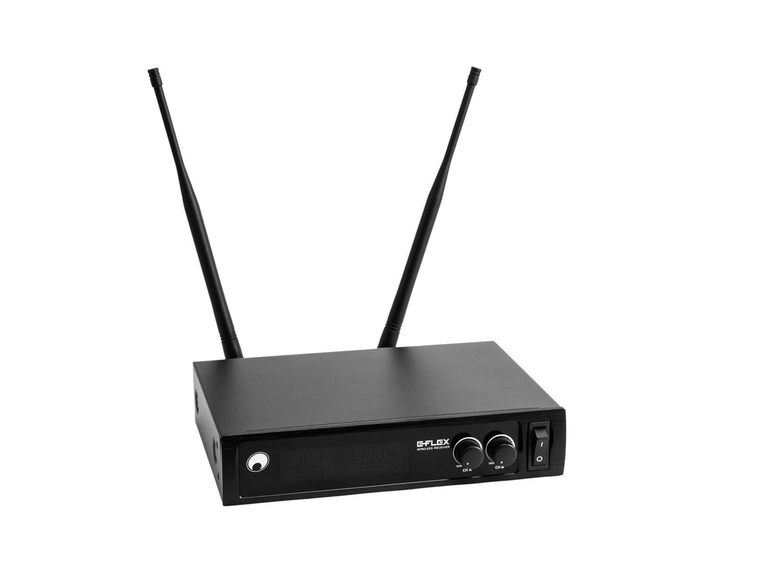 OMNITRONIC UHF E-FLEX 2, Sistema microfonico wireless 559-575 MHz
