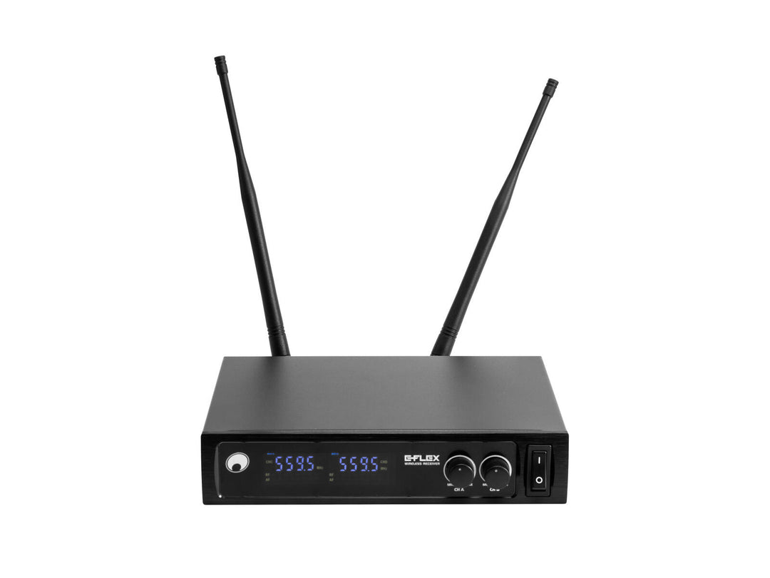 OMNITRONIC UHF E-FLEX 2, Sistema microfonico wireless 559-575 MHz