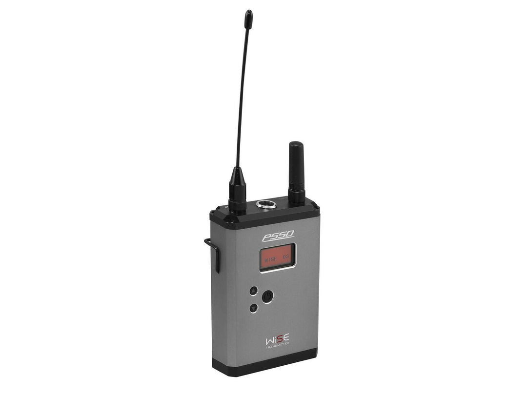 PSSO Set WISE ONE + BP + cuffia con microfono 823-832/863-865MHz