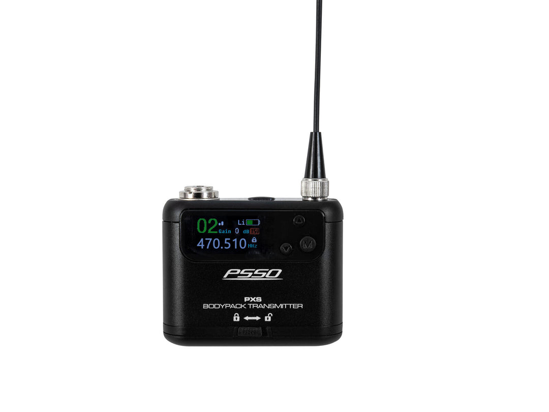 Bodypack PSSO PXS Mini 470-510 MHz