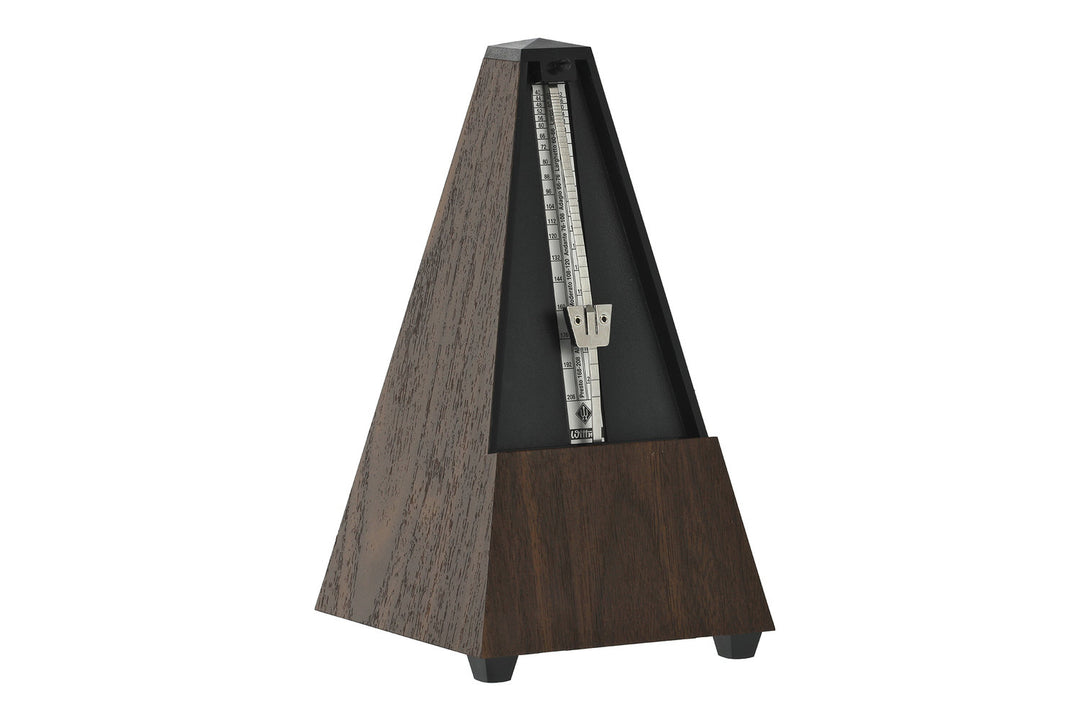 Wittner Metronomo a forma di piramide - Venatura di noce 804K