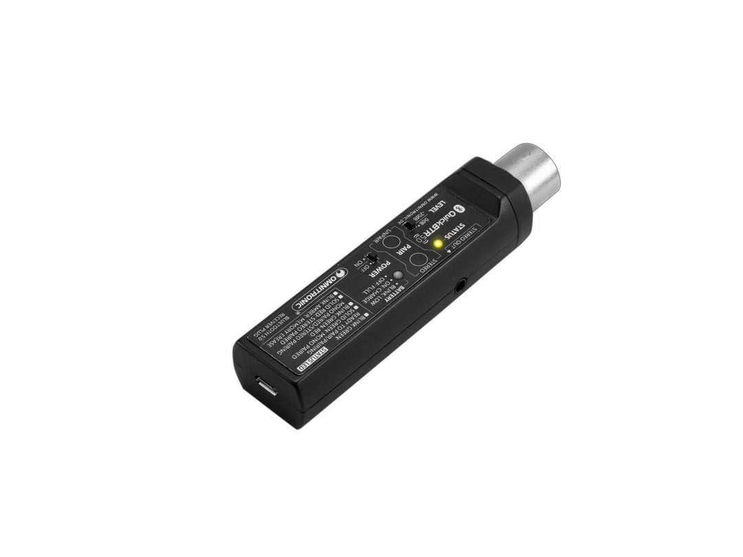 OMNITRONIC QuickBTR-5.0 XLR Aptx Bluetooth 5.0 Ricevitore