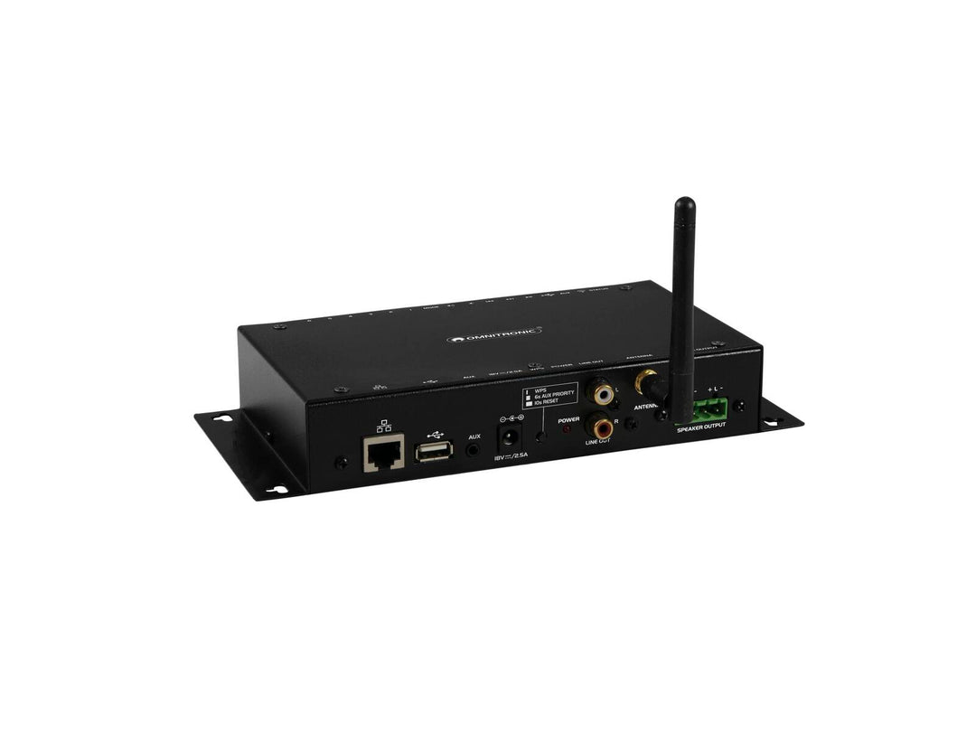 OMNITRONIC CIA-40WIFI sistema di streaming multi-room con amplificatore WLAN