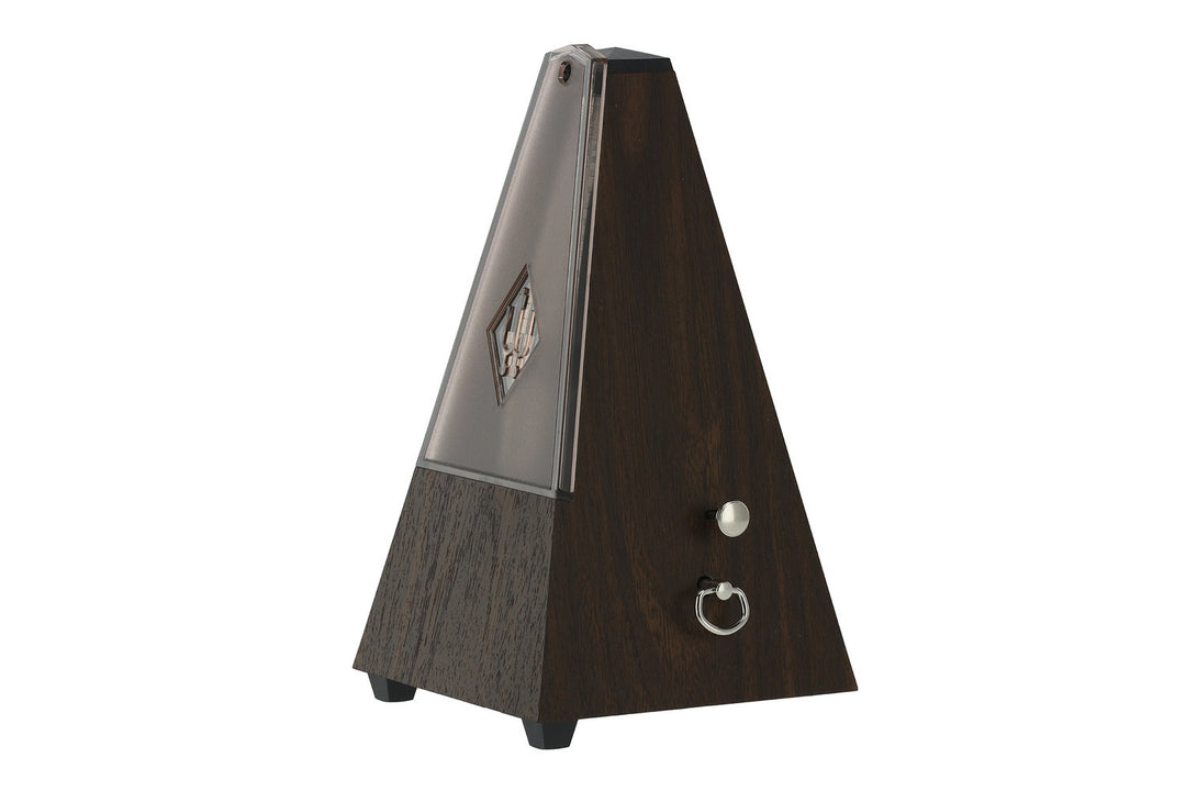 Wittner Metronomo a forma di piramide - Venatura di noce 814K