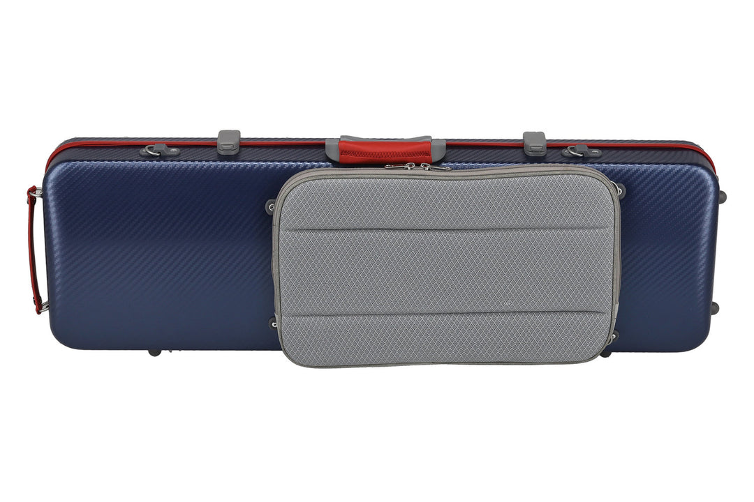 PURE GEWA custodia per Violini in policarbonato FUN - 4/4 - 1/2 (Blue / Black)