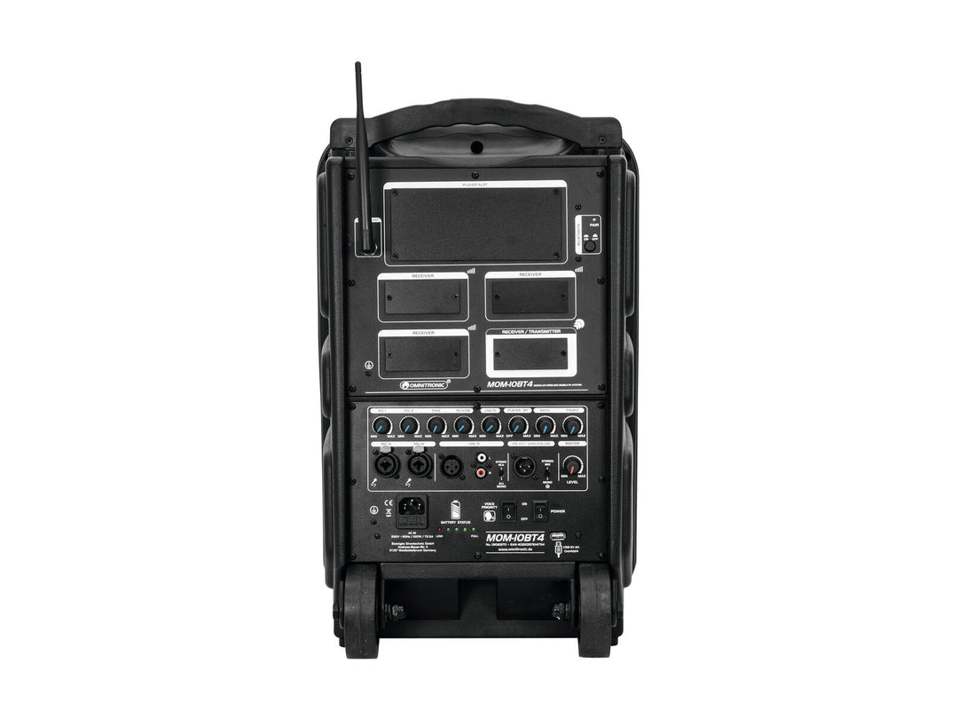 OMNITRONIC MOM-10BT4 Sistema PA wireless modulare