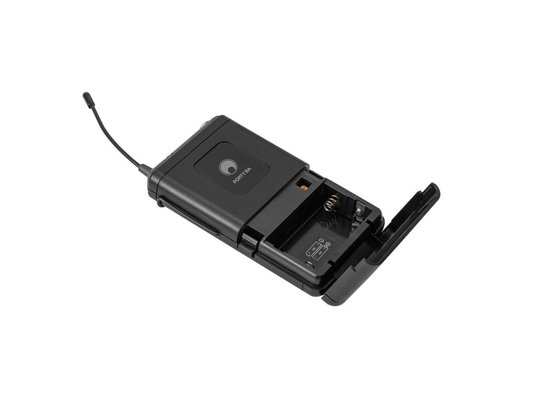 OMNITRONIC PORTY-8A Bodypack + Microfono Lavalier 863.1 MHz