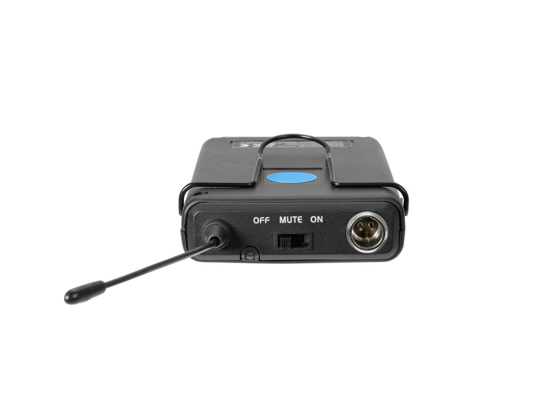 OMNITRONIC Bodypack incl. cuffia 863MHz