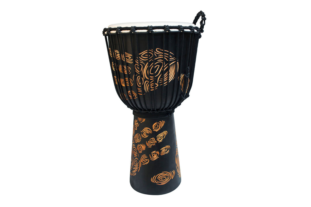Toca Djembe Street Series Stampa a mano intagliata - 12" (TSSDJ-LHP)