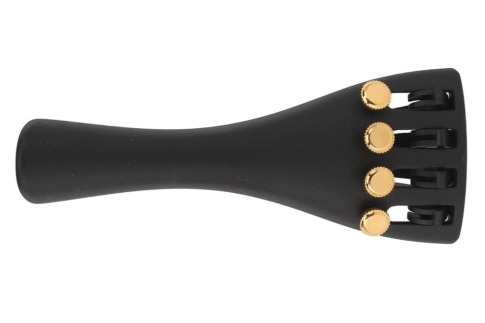Wittner portacorde per violino 1/4, viti di regolazione dorate