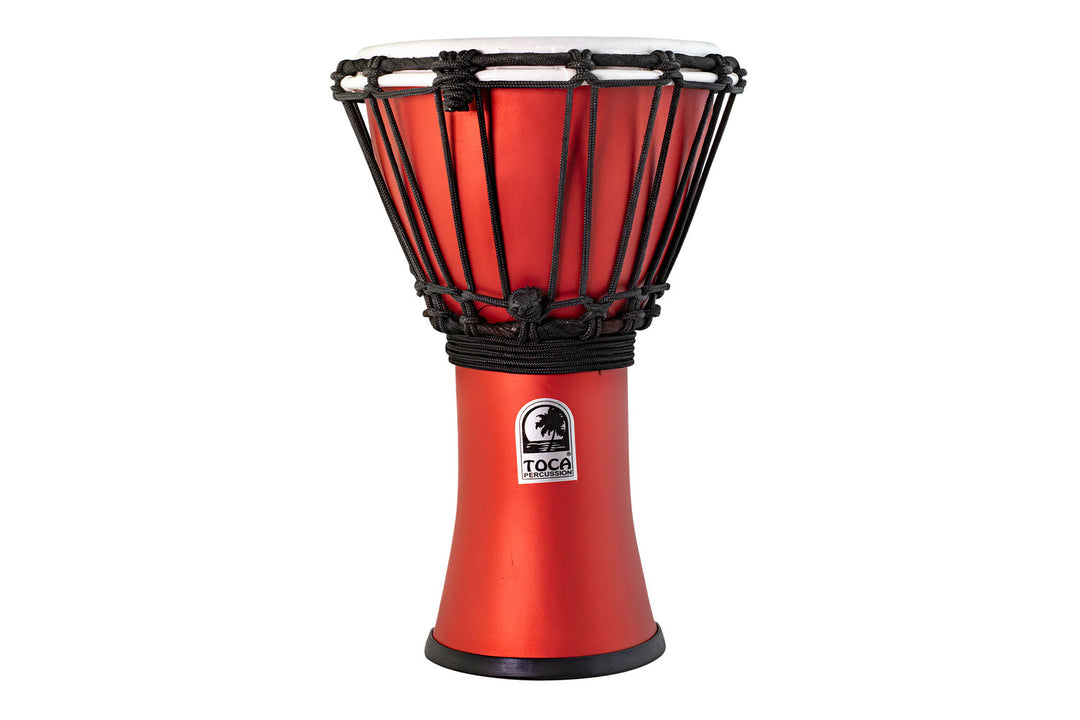 Toca Djembe Freestyle Colorsound Matte - TFCDJ-7MTRR (Racing Red)