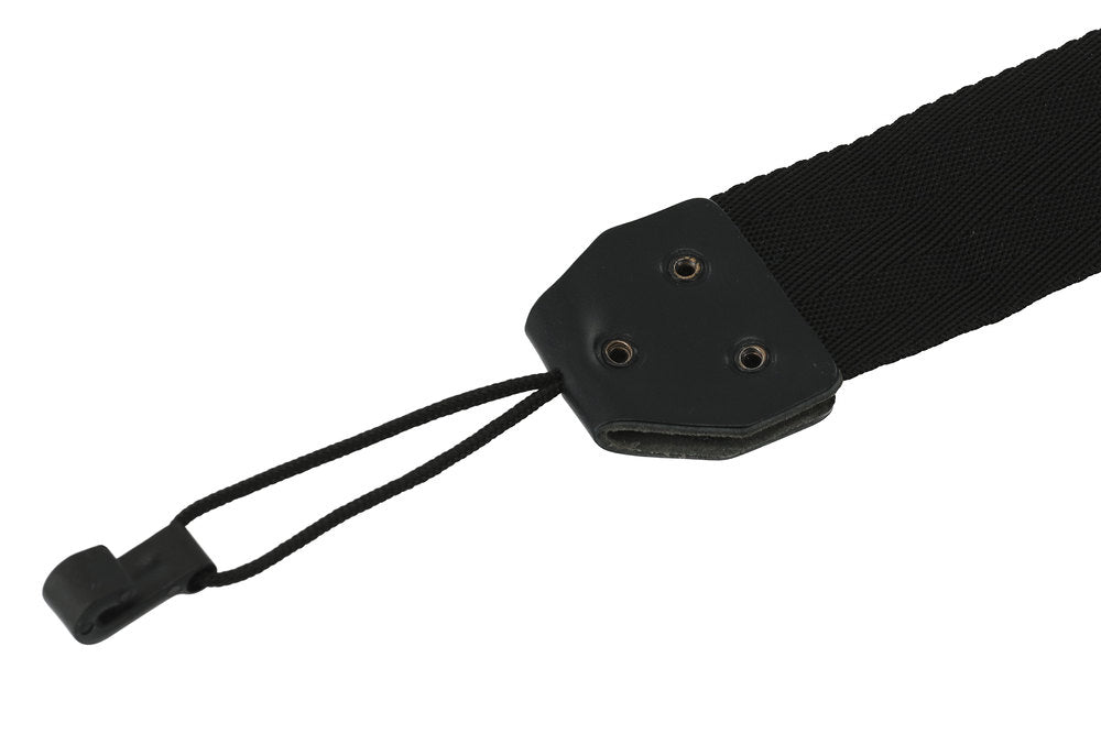 Fascia per buca Fire & Stone per chitarra classica, nylon nero, 50 mm
