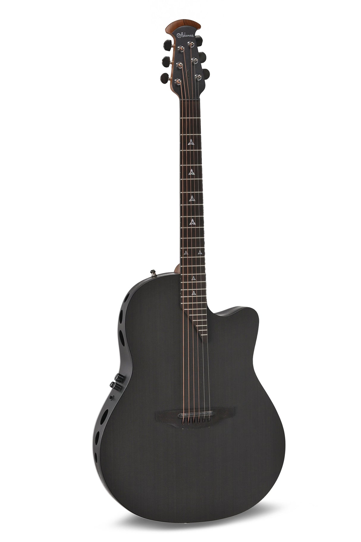 Adamas E-Acoustic Guitar 156SP-5-G Evolution Series Deep Cutaway - Natural Carbon Black (156SP-5-G)