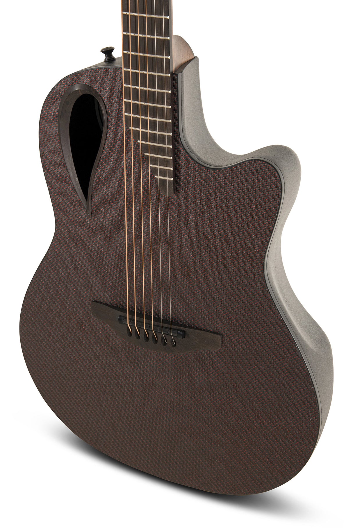 Adamas E-Acoustic Guitar Adamas MD80-NWT Mid-Depth Contour Cutaway - NTW Red Reflection (MD80-2R-G)
