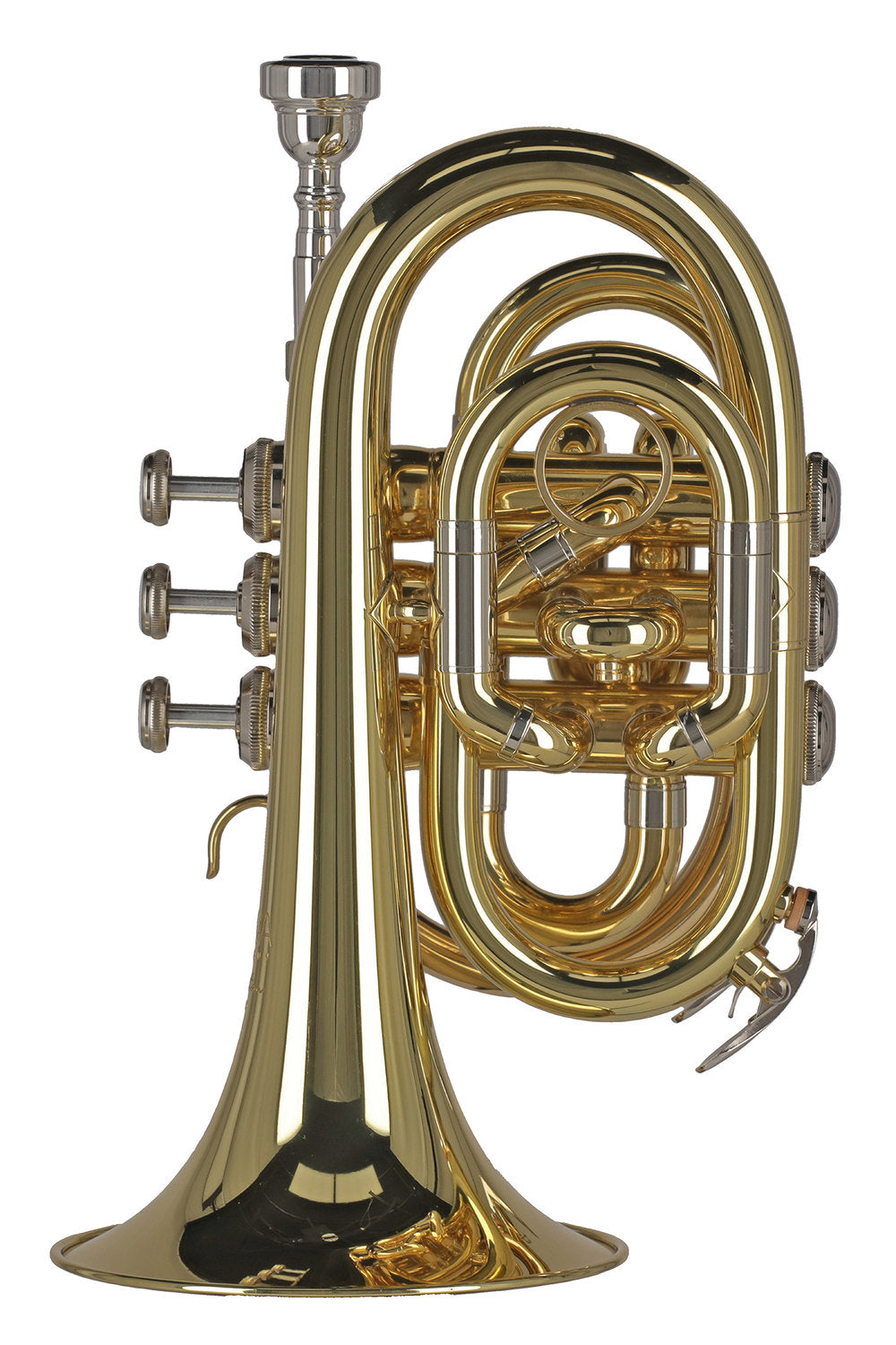 GEWA Ambition PT650 tromba tascabile in Sib, verniciatura trasparente