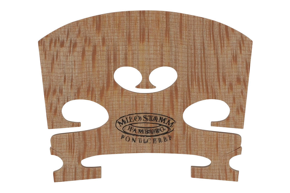 Ponticello per violino Milo Stamm Standard modello E, 4/4, cuore basso, 41,5 mm