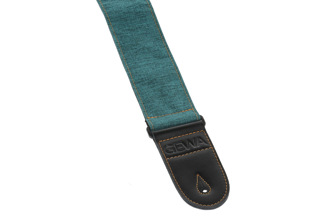 GEWA Guitar Straps New Colours - bright teal (60 mm)