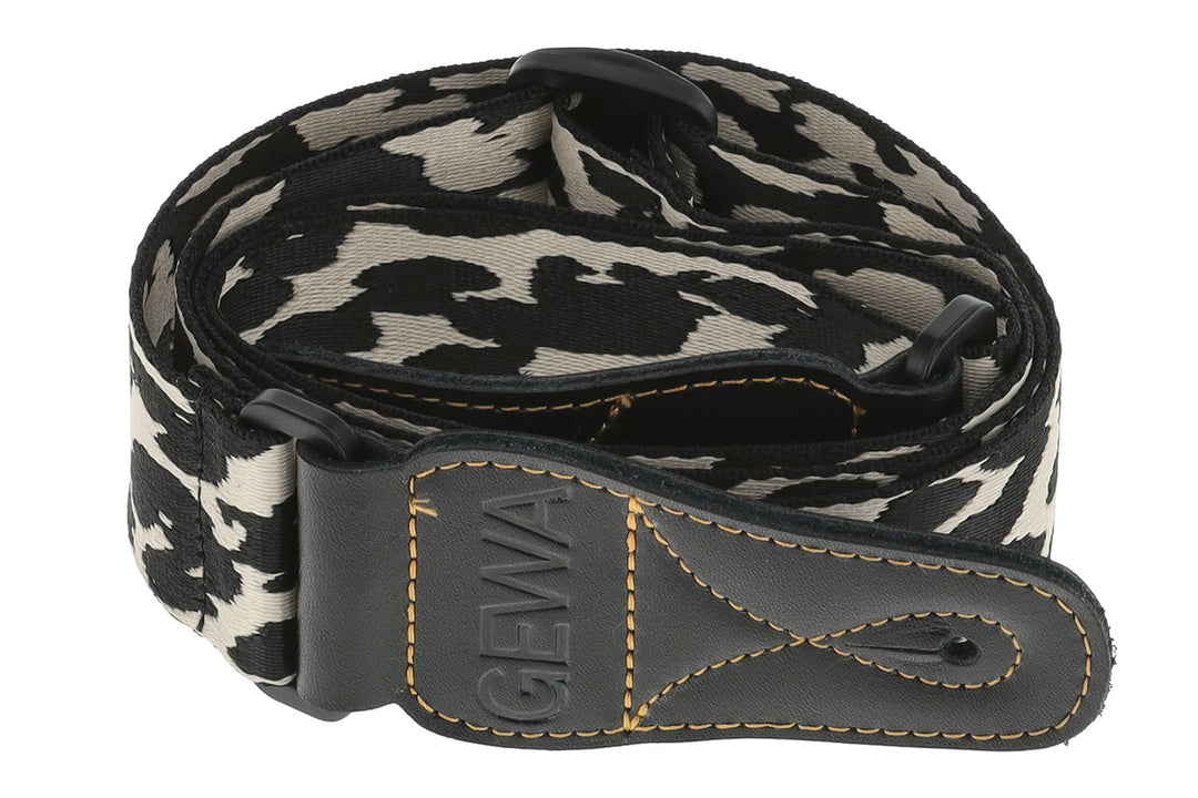 GEWA Cinghie per chitarra GEWA Animal Edition - Panther (50 mm)