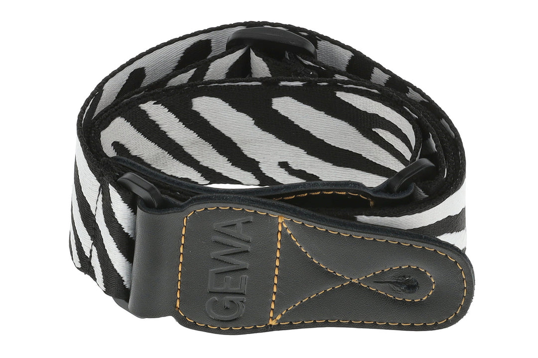 GEWA Guitar Straps GEWA Animal Edition - Zebra (50 mm)