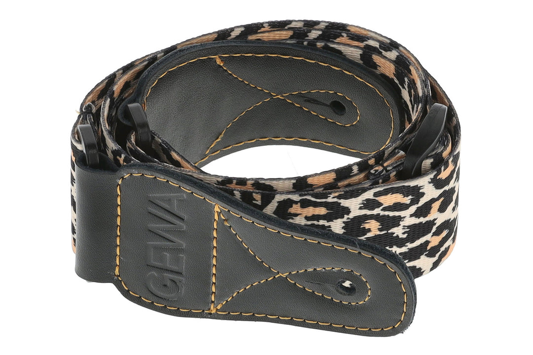GEWA Chitarre Cinghie GEWA Animal Edition - Leopardo (50 mm)
