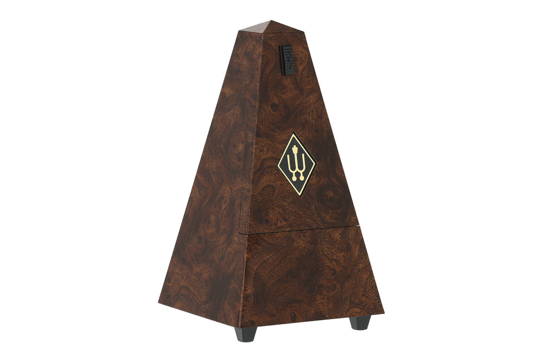 Wittner Metronome a forma di piramide - Legno root 855001