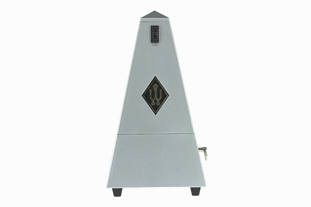 Wittner Metronomo a forma di piramide - Argento opaco brillante 845202