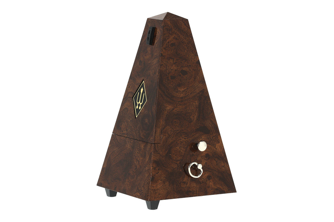 Wittner Metronome a forma di piramide - Legno root 855001