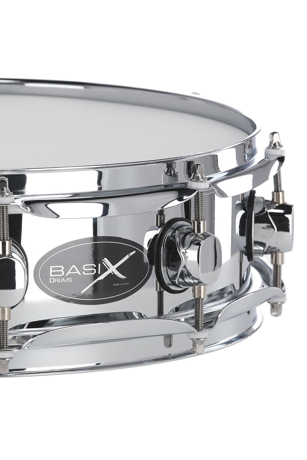 Rullante Basix Classic Steel 14" x 3,5", acciaio cromato