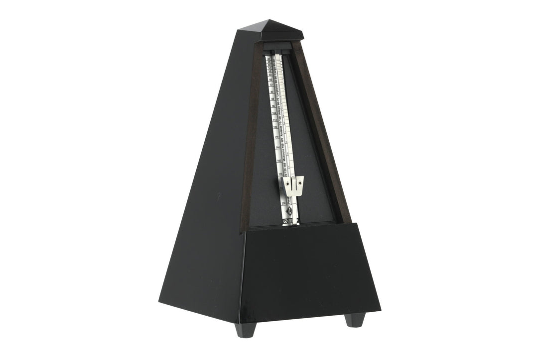 Wittner Metronomo a forma di piramide - Black lucido 806