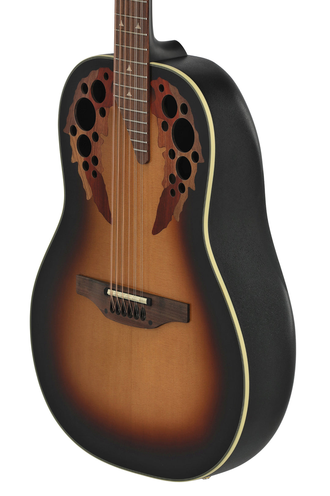 Ovation E-Acoustic Chitarre Pro Series Elite Deep Bowl Non-Cutaway 12 corde - Sunburst (1758-1-G)