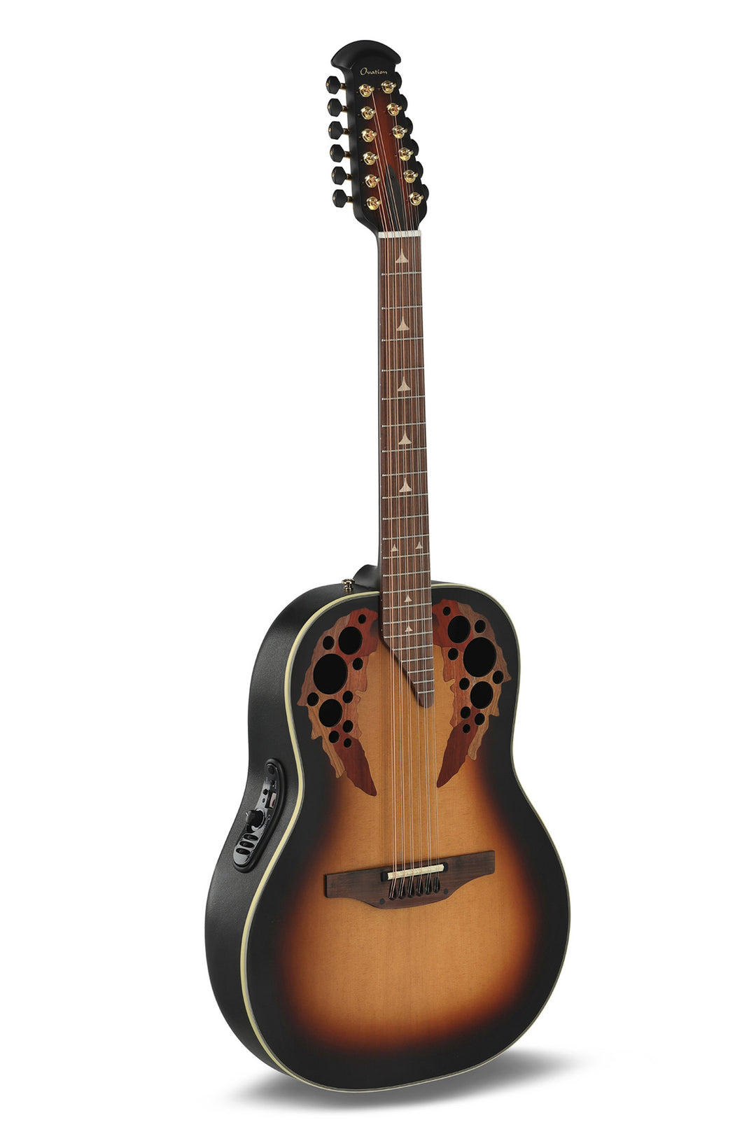 Ovation E-Acoustic Chitarre Pro Series Elite Deep Bowl Non-Cutaway 12 corde - Sunburst (1758-1-G)
