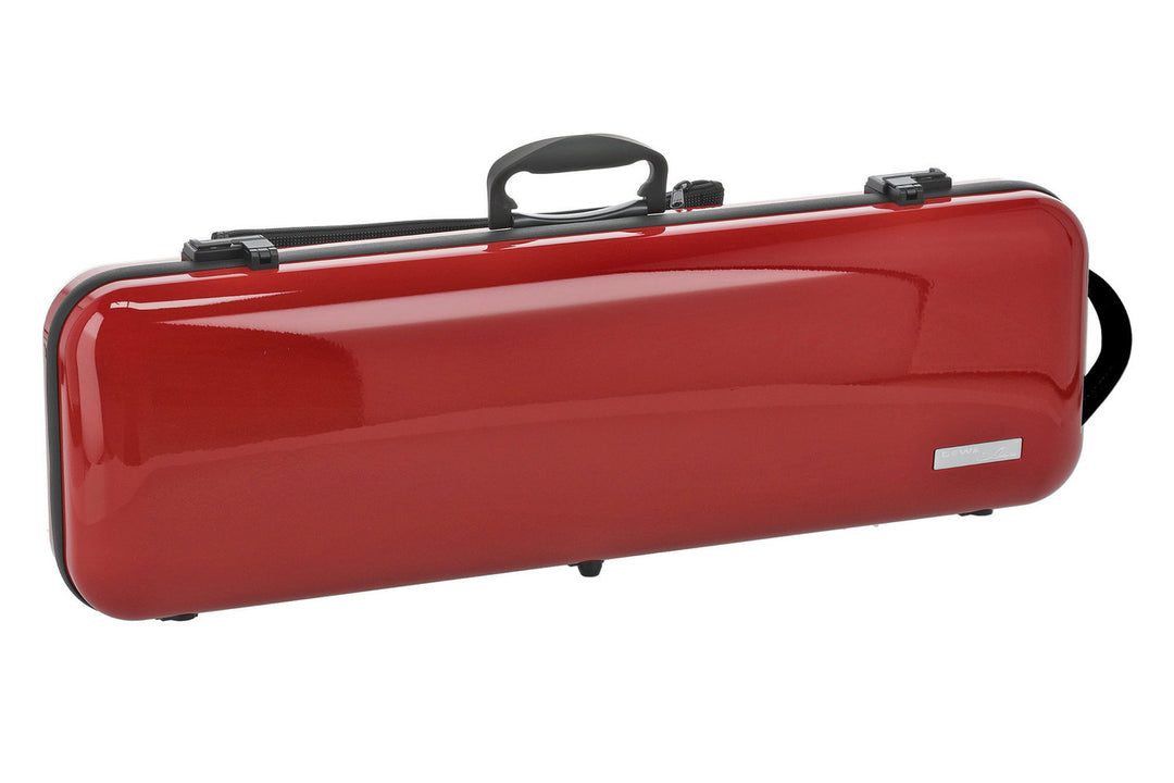 GEWA Custodia per Violini Air 2.1 - Red highgloss (with side handle)