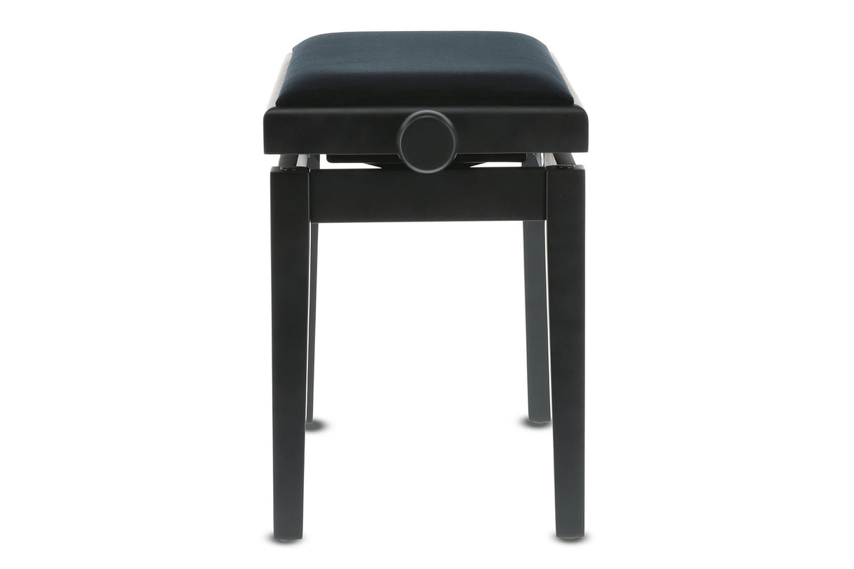 GEWA Piano bench Deluxe - Matt black (Seat black)