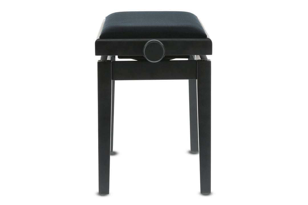GEWA Panca per pianoforte Deluxe - Black opaco (seduta Black)
