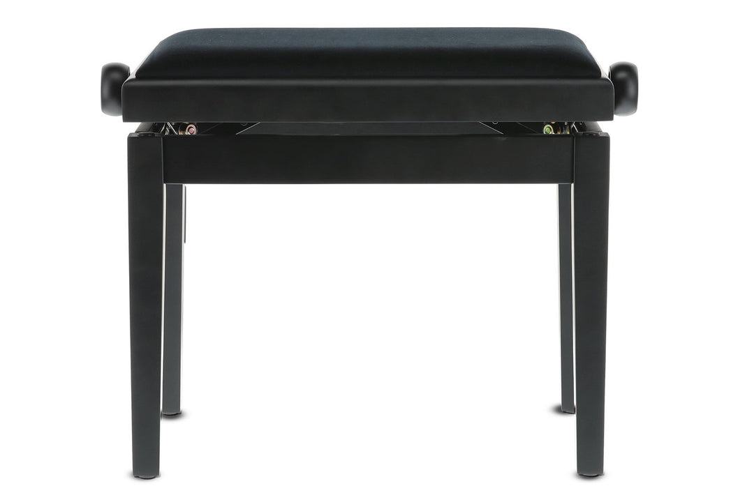 GEWA Panca per pianoforte Deluxe - Black opaco (seduta Black)