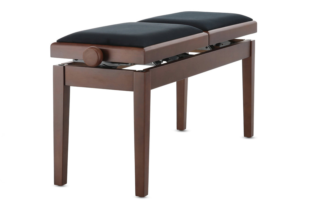 GEWA Panca per pianoforte Deluxe Double - Noce opaco