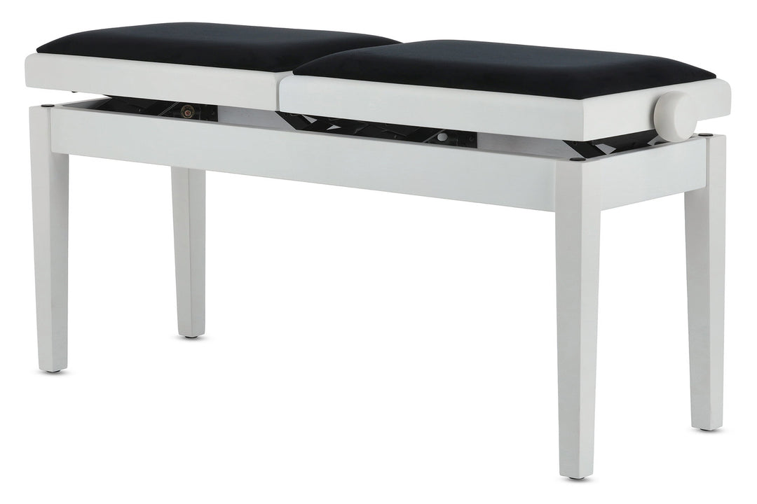 GEWA Panchetto per pianoforte Deluxe Double - White matt