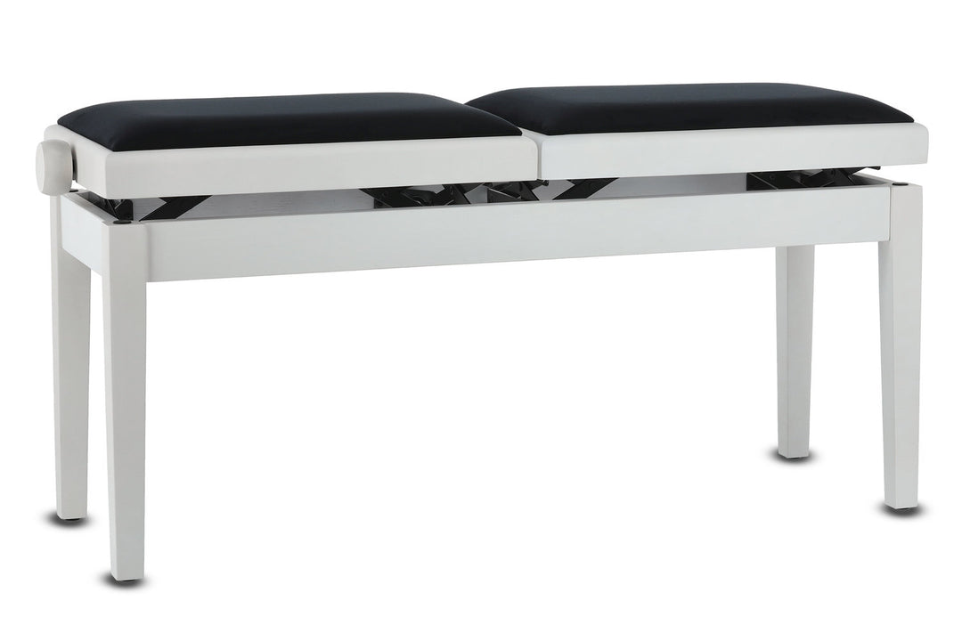 GEWA Panchetto per pianoforte Deluxe Double - White matt